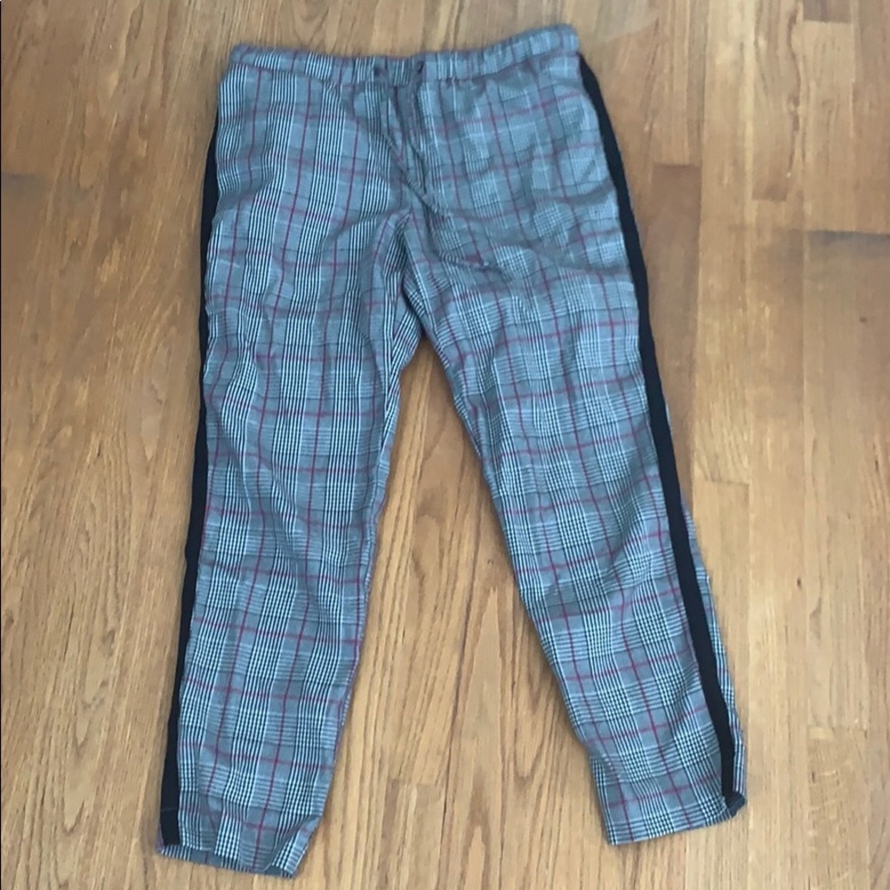 plaid pants